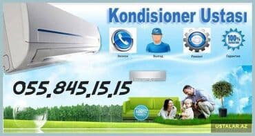 Ilqar: Hernov kondisionerleri zemanetli temiri sokulub qurasdirilmasi