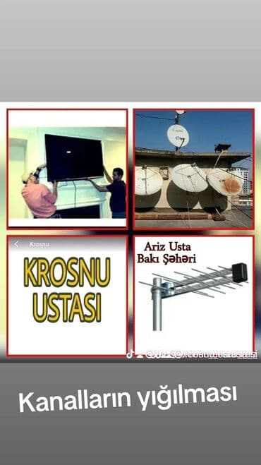 Peyk antenalarının quraşdırılması | Tənzimlənmə, Quraşdırılma lalafo.az -da Peyk antenalarının quraşdırılması | Tənzimlənmə, Quraşdırılma