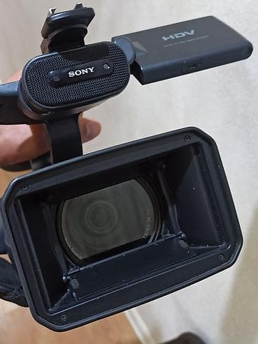 Foto və videokameralar: Məhsul: Sony HDV Handycam (rəqəmsal HD video kamera) Təsvir: - — 8