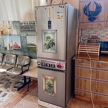 satmaq: 2 qapılı Midea Soyuducu Satılır, rəng - Gümüşü — 1