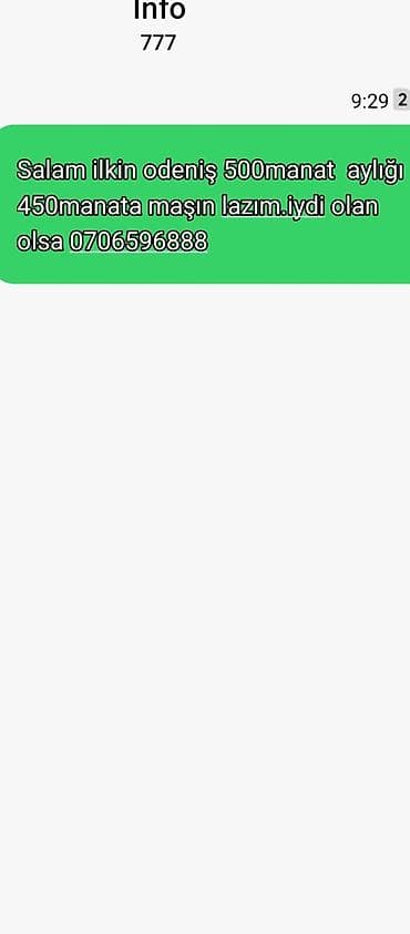 kiredit maşınlar: Axtarıram: Avtomobil icarəsi və ya kreditlə verilmə şərti ilə — 1