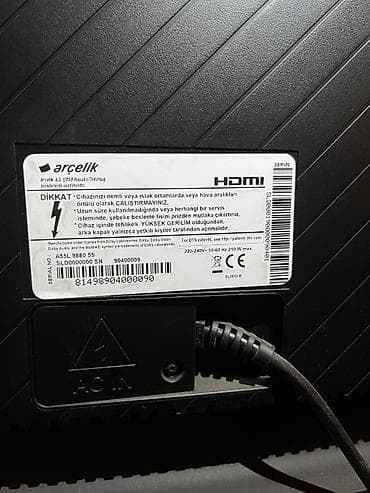 televizor 102 ekran: Smartdı Oleddi ikinci əldi az işlənib — 1