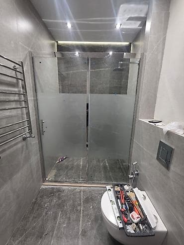 hamam kabinaları: Şüşə duş kabinası – müasir hamamlar üçün funksional və estetik həll - — 1