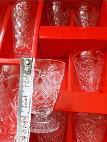 kakteyl: Qədəhlər, rəng - Ağ, Şüşə, 12 ədədli dəst — 3