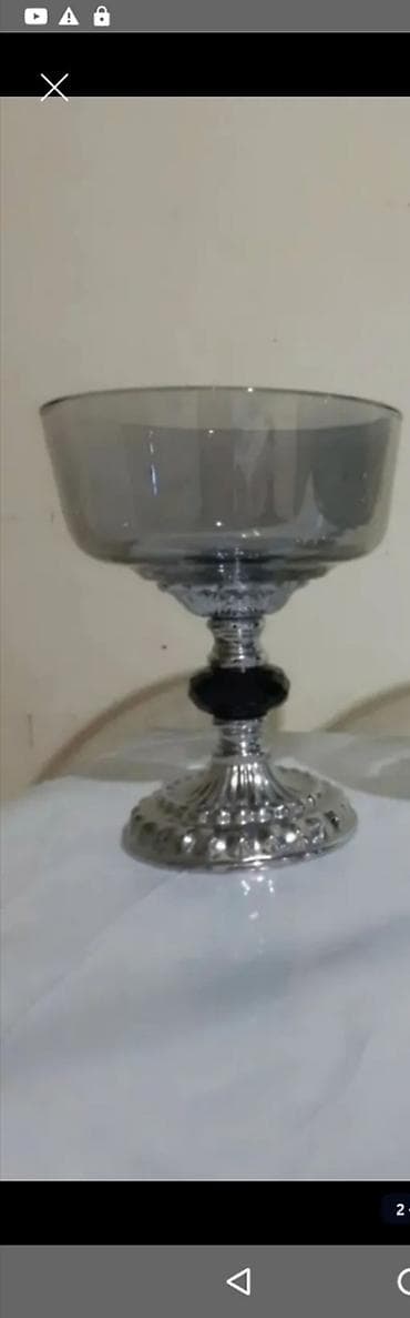 luminark qablar: Tort və şiriniyyat qabı, rəng - Boz, Şüşə — 1