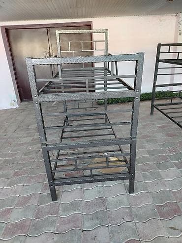 tek kravatlar instagram: Для девочки и мальчика, Кровать, Без матраса, Без выдвижных ящиков, Железные — 3