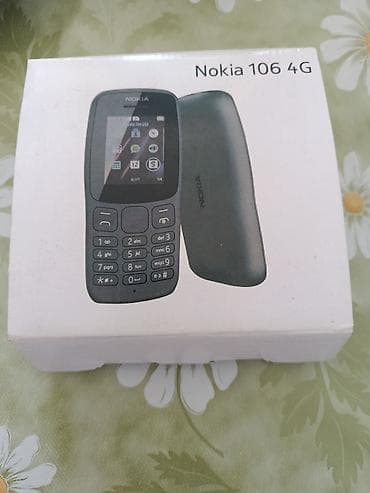 micro qulaq: Nokia 106, rəng - Qara, Düyməli — 2