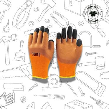 abs plastik: İşçi əlcəkləri – FormatEx Uniform - Model: 300# - Material: nəfəsalan — 2