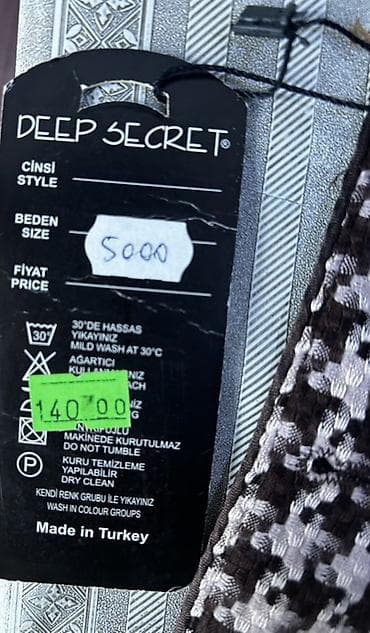 Qadın kostyumu – Deep Secret, ölçü 36 - Dəst: jaket + ətək - Naxış — 7