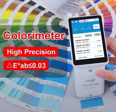 android guzgu: Kolorimetr. Model: LINSHANG LS-173. Boya və örtüklər, inkjet çap — 4