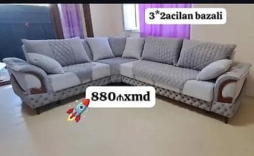 Künc divan, Qonaq otağı üçün, Açılan
