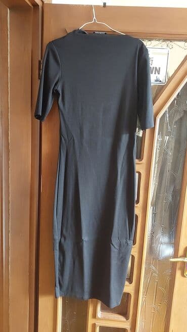 klassik geyim: Qadın geyim dəsti – 4 paltar 1) Pull&Bear qara, skater kəsimli — 8