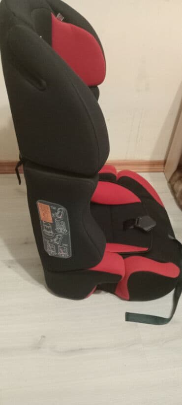 столики для автокресел: Uşaq avtomobil oturacağı - Rəng: qara/qırmızı - Tam arxalı, yanlardan — 1