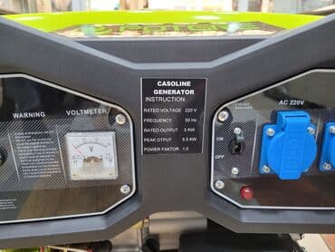 sement markalari: 1 il zəmanət generator fotera 5 kw 4 klv benzin mühərrik açarla işə — 2