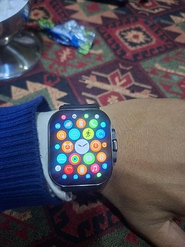 duvar saati: Smart saat, Sensor ekran, rəng - Qara — 1