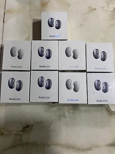 Samsung Galaxy Buds Live simsiz qulaqlıqlar salam 100e yaxin nausnik