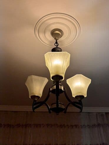 Çılçıraq, 3 lampa, Metal lalafo.az -da Çılçıraq, 3 lampa, Metal