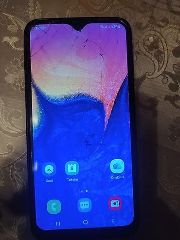 damla su filteri: Samsung Galaxy A10, 32 GB, rəng - Mavi, Qırıq — 4