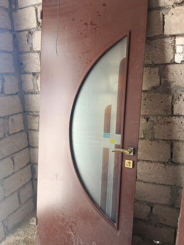 Darvazalar və aksesuarlar: İşlənmiş Otaq qapısı 90x220 sm Zamok ilə, Zəmanətsiz, Ünvandan götürmə — 4