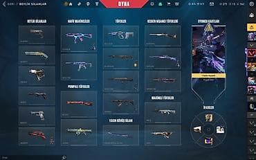 Valorant hesab 135 lvl peak gold2 satılır Avropa serveri mail var