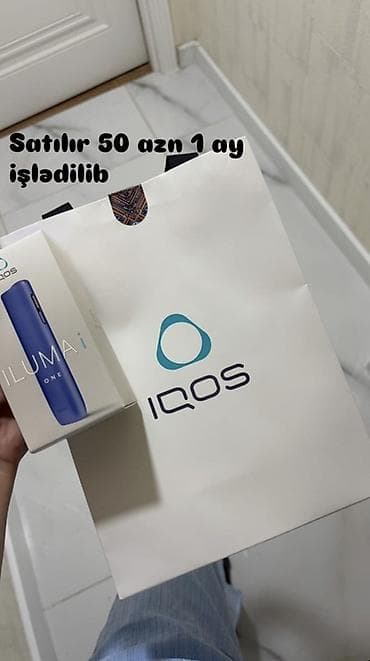 IQOS ILUMA ONE (bənövşəyi rəng) Wpa yaxudda chata yazın(zəng etməyin)