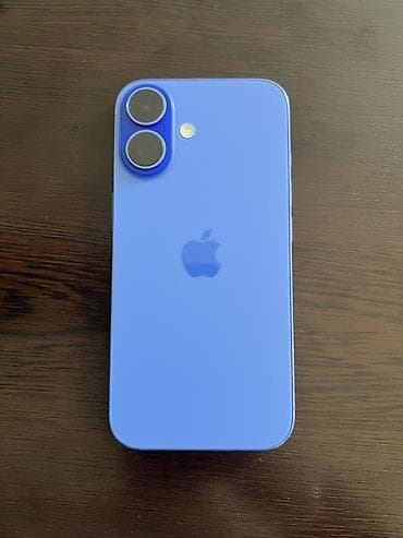 iphone 7 qirmizi: IPhone 16, Mavi, Simsiz şarj — 1
