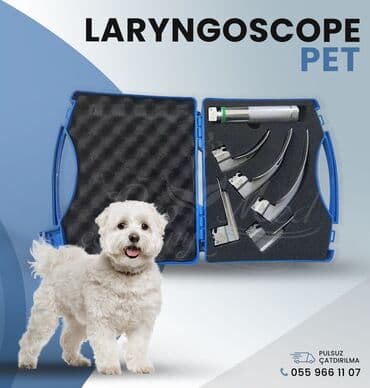 avadanliq: Veterinari Laringoskop — 1