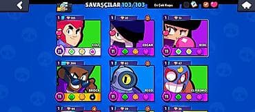 Оборудование для бизнеса: Brawl Stars hesabı –SATILIR Əsas göstəricilər: - Kupa: 62,312 (Kupa — 4