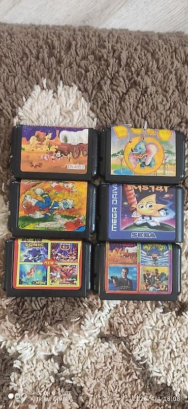 oyun disk: Elani ac diqqetle oxu qane etse ozaman elaqe saxla sega ucun kasetler — 10