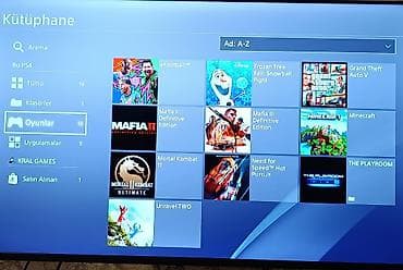 playstation 5 irşad: PS4 500gb az işlənmiş, zavod plombu üzərində, 2 pult, yaddaşında — 6