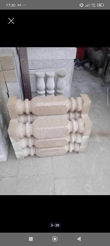 dekor dasi: Təbii daş plitələr – fasad və landşaft işləri üçün Məhsul: - Kəsimi — 9