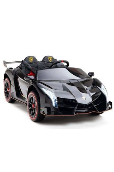 maşınlar uşaq üçün: Lisenziyalı Lamborghini veneno iki nəfərlik akkumulyatorlu avtomobil — 3