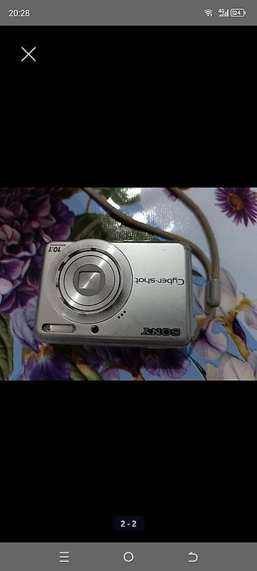 iphone 15 ucuz: Sony Cyber-shot kompakt fotoaparat - 10.1 megapiksel həlli - Sony — 1