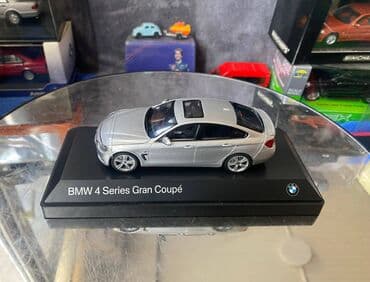 xrustal vaz: Коллекционная модель BMW 4 series F36 Gran Coupe silver 2014 Dealer — 21