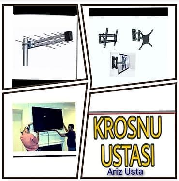 82 smart tv: Krosnu ustası Krosna ustası Televizorların divara qurrasdırılması — 2