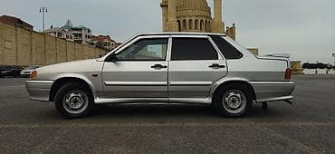 opel vektra a: LADA Samara sedan – gümüşü rəng, aerodinamik arxa spoyler və tam gövdə — 2