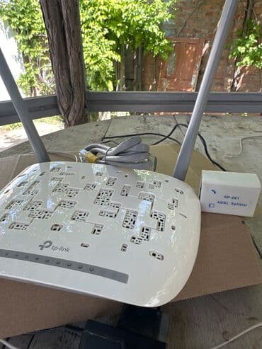 Modemlər və şəbəkə avadanlıqları: Modem TP-link . Sumqayita yaxin. 120 m2 ehate edir