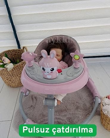 musiqili xodunkalar: 👶 Dairəvi Yürütəc "SH-503" – Körpəniz üçün Ən Rahat Seçim! ✔️ 360° — 8