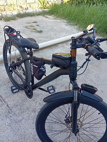 Elektrik velosipedlər: 29.Tam ideal velo motoskilet tipli. Her bir weyi ustunde var — 3