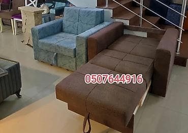 komplekt: Kreslo krovat, kreslo kravat, amerkanka kreslo, kreslo acilan, bazali — 4