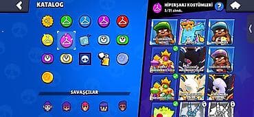 drag nano: Brawl Stars oyun hesabı - Kupa: 26,841 (ən yüksək 26,859), Liga: II - — 7