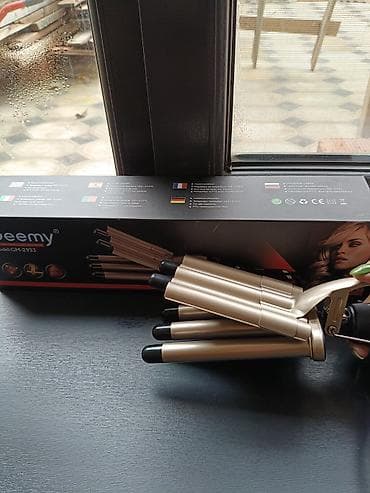 термо бочка: Geemy GM-2933 üçlü dalğa saç maşası - Brend/model: Geemy Professional — 1