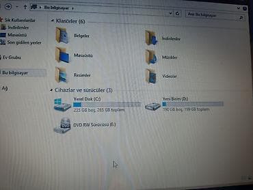 sistem buloku: Tecili satilirrr HP Pavilion G7 seriyası noutbuk Xüsusiyyətlər: - — 9