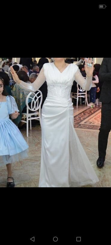 детские вечерние платье: Вечернее платье, Макси, M — 2