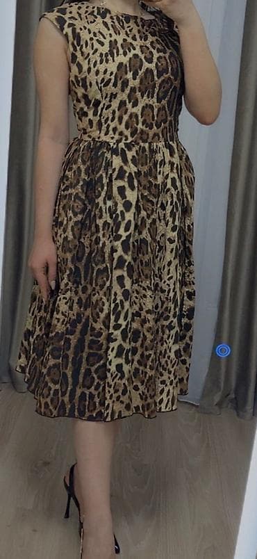 collage sac boyasi katalogu: Original Dolce &Gabbana midi don 44 ölçü. 1 dəfə toya geyinilib — 3