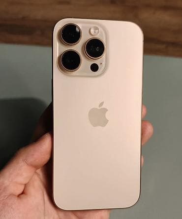 ipad pro m5: IPhone 16 Pro, 128 GB, Qızılı, Face ID — 1