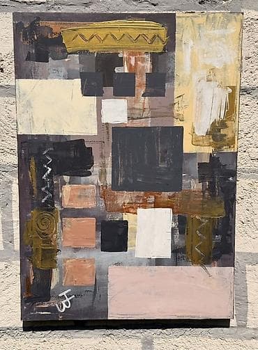 pişik şəkilləri: Hüseyn Bağırov — 50x70 sm Əl İşi Kətan Tablo (2009-cu il) Ev, ofis və — 1