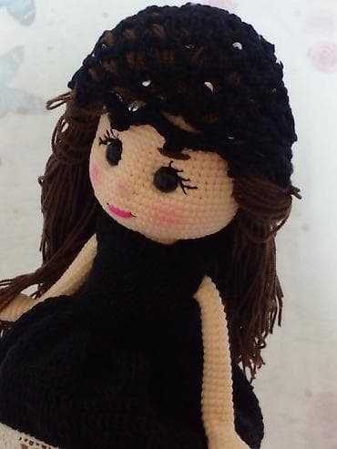 uşaq oyuncaqlar: Əl işi amigurumi toxunma kuklalar - Material: yumşaq akril/iplik — 7