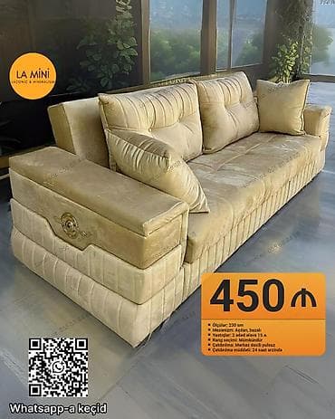 La Mini – Laconic &amp; Minimalism divan - Ölçü: 230 sm - Mexanizm