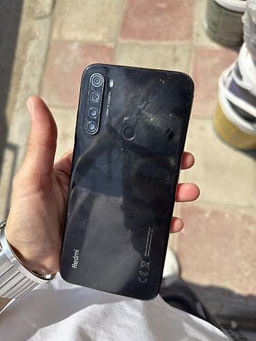 Redmi Note 8, 128 GB, rəng - Qara, Barmaq izi
